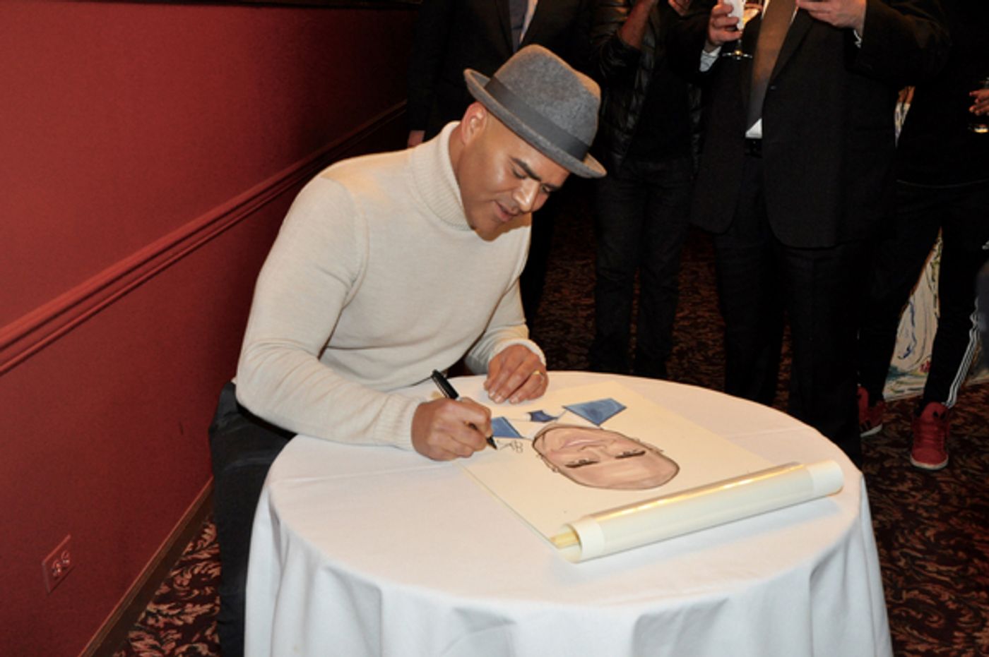 Photo Coverage: Christopher Jackson Celebrates New Sardi's Caricature  Image