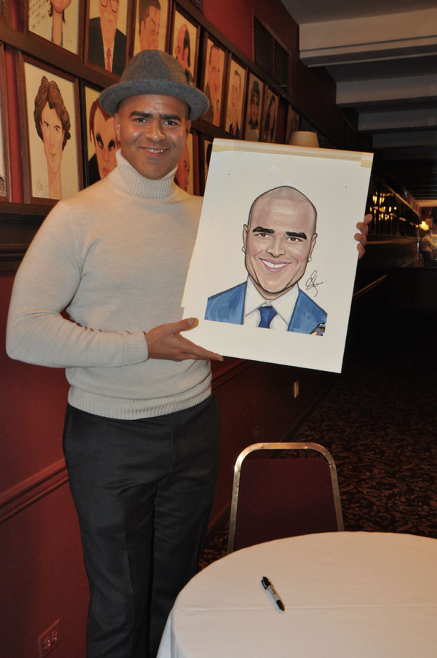Photo Coverage: Christopher Jackson Celebrates New Sardi's Caricature  Image