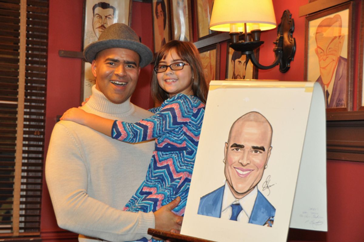 Christopher Jackson and Jadelyn Jackson at 