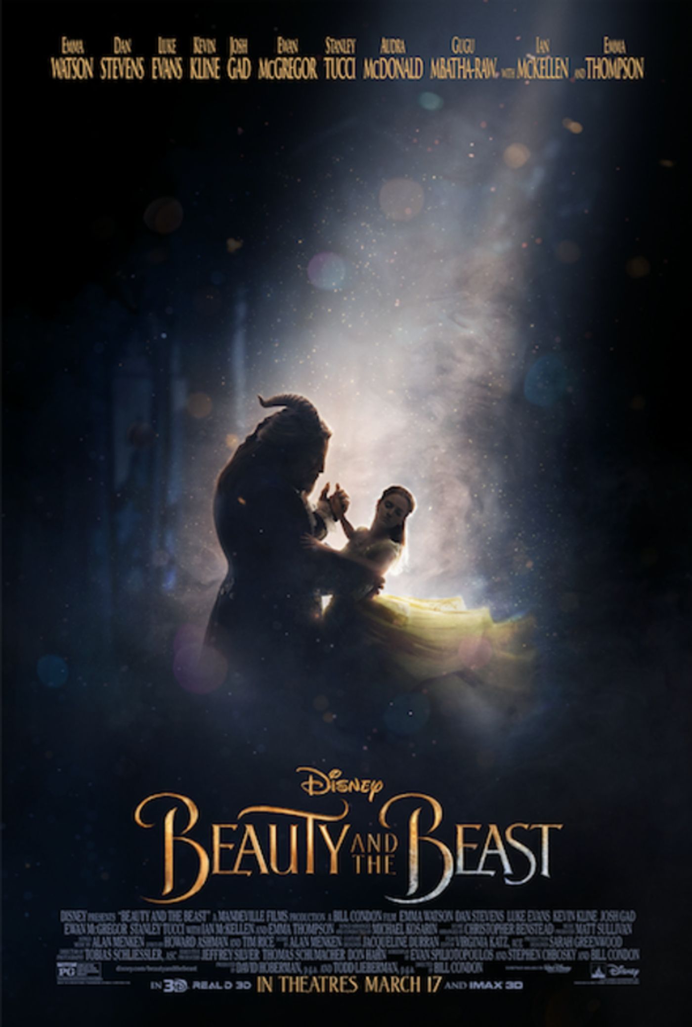 Photo Flash: Emma Watson Shares Epic New BEAUTY AND THE BEAST Poster  Image