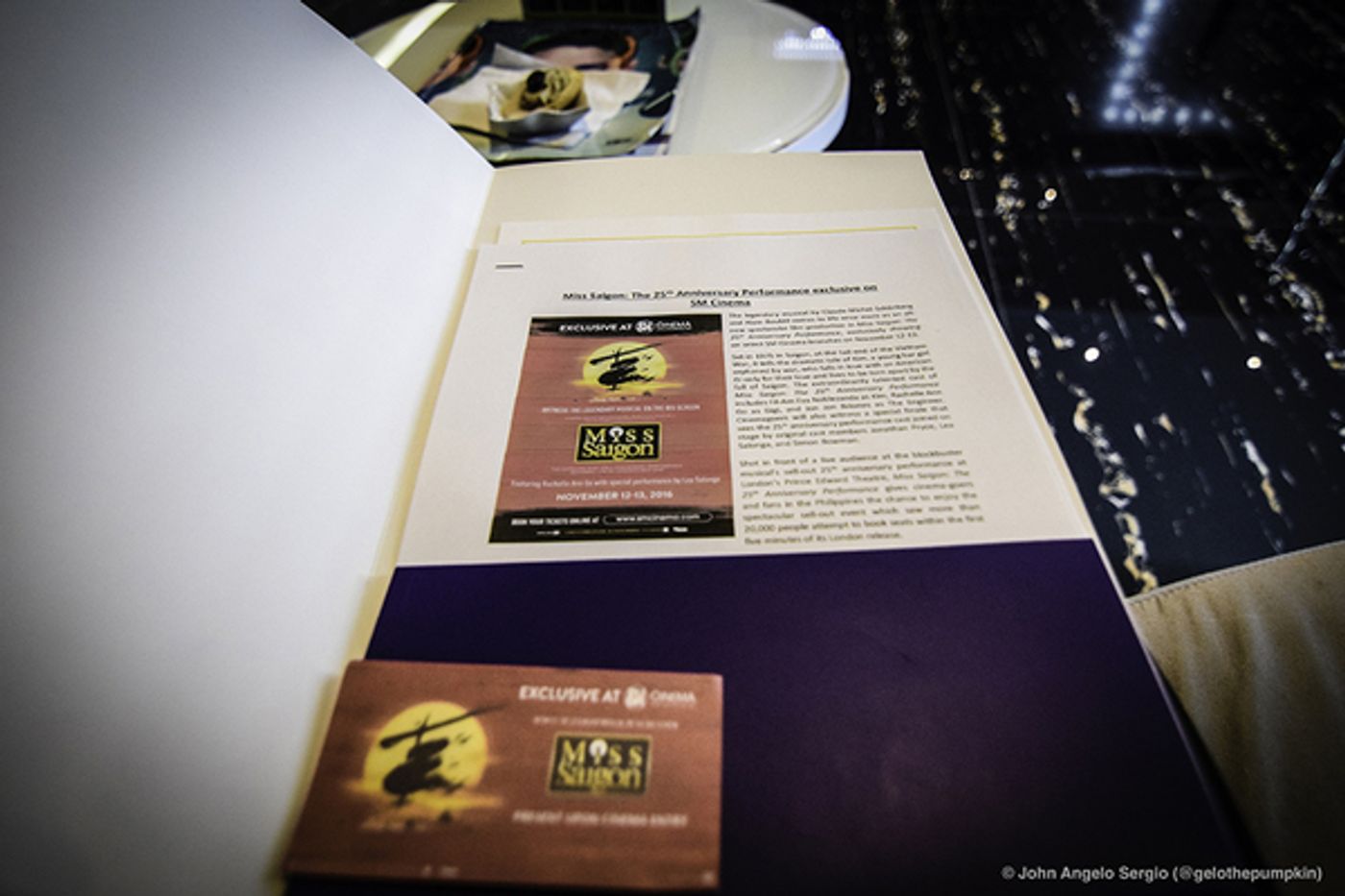 Photo Coverage: MISS SAIGON 25th-Anniversary Performance in Cinemas Premieres in Manila  Image