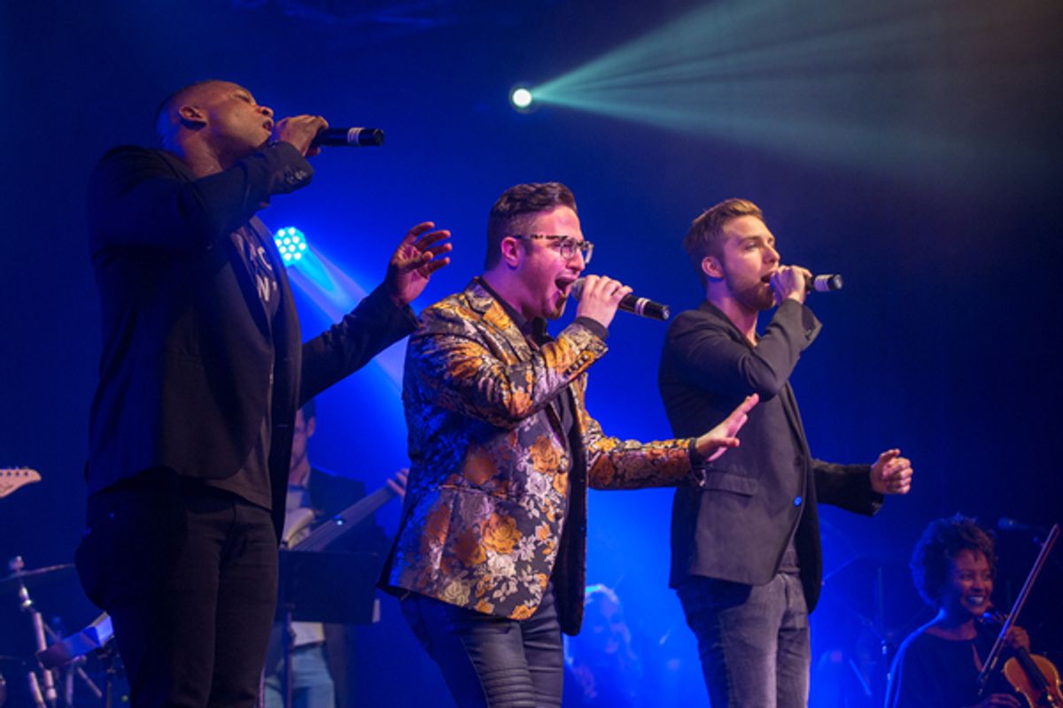 Jelani Remy, Russell Fischer and Corey Mach at 