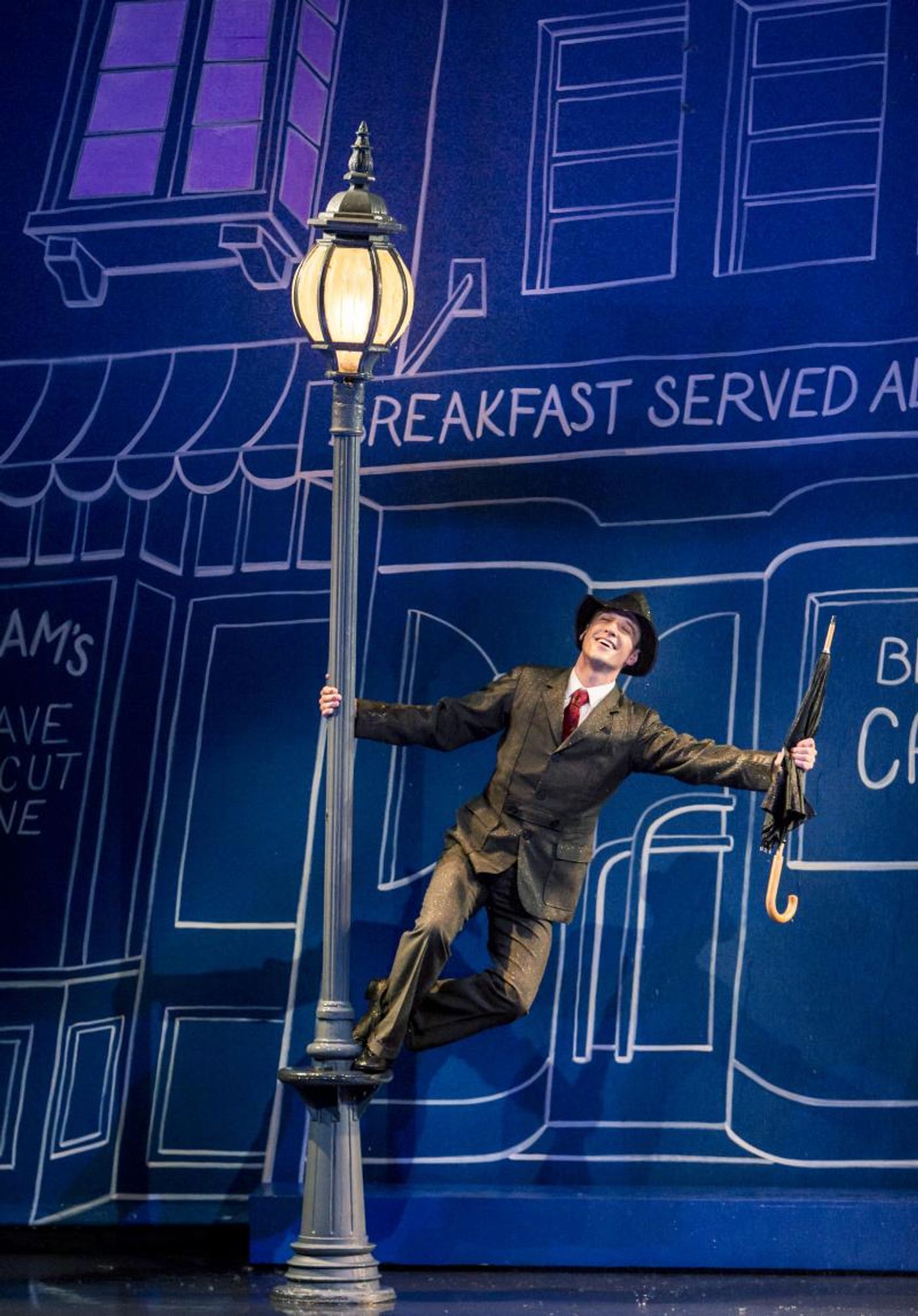 Review: Village's SINGIN' IN THE RAIN Fun but Lacks Spark  Image