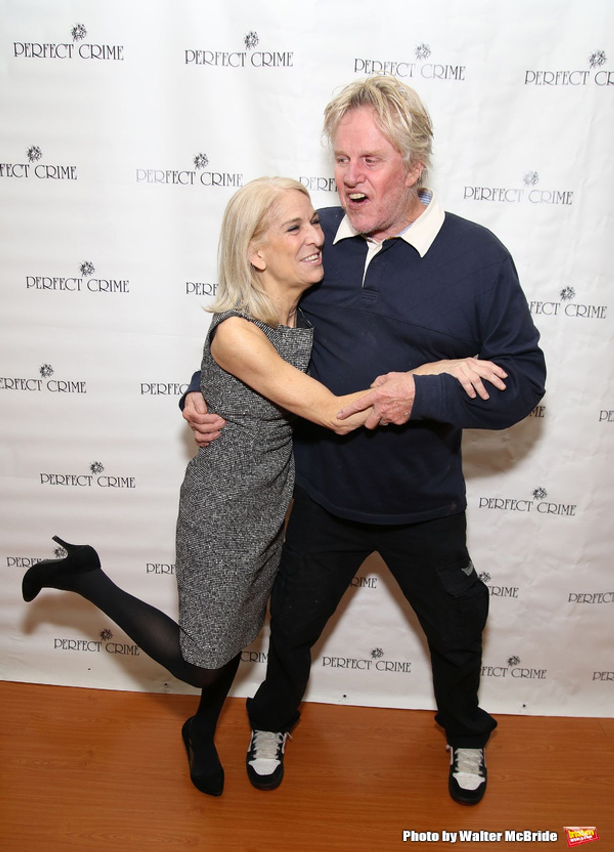Catherine Russell and Gary Busey  at 