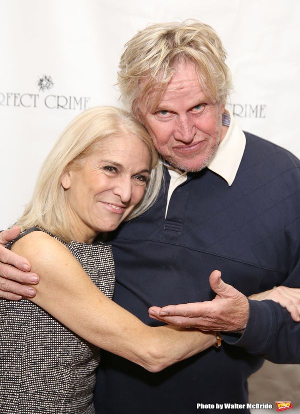 Catherine Russell and Gary Busey  Photo