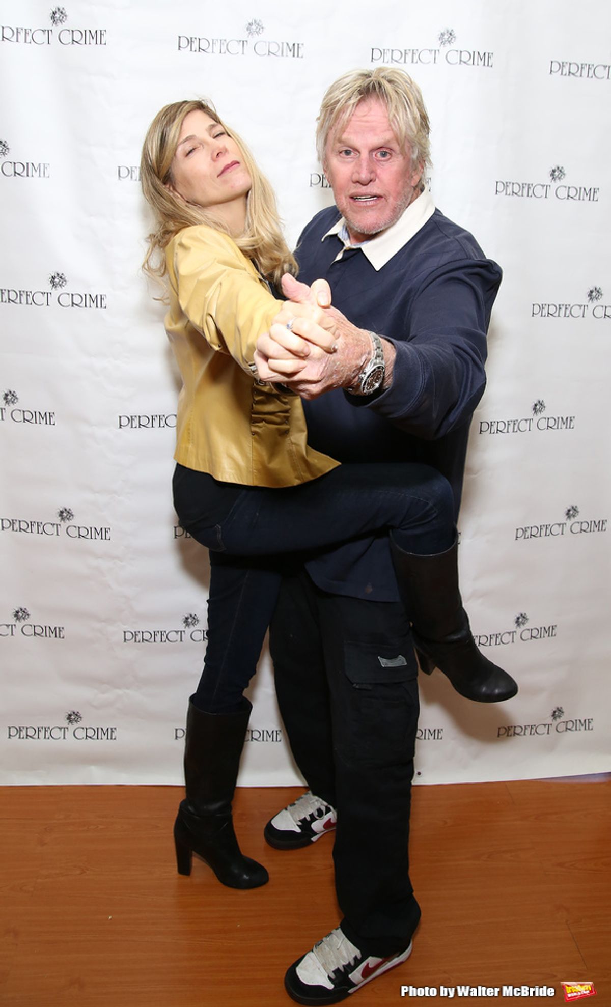 Gary Busey, Steffanie Sampson at 