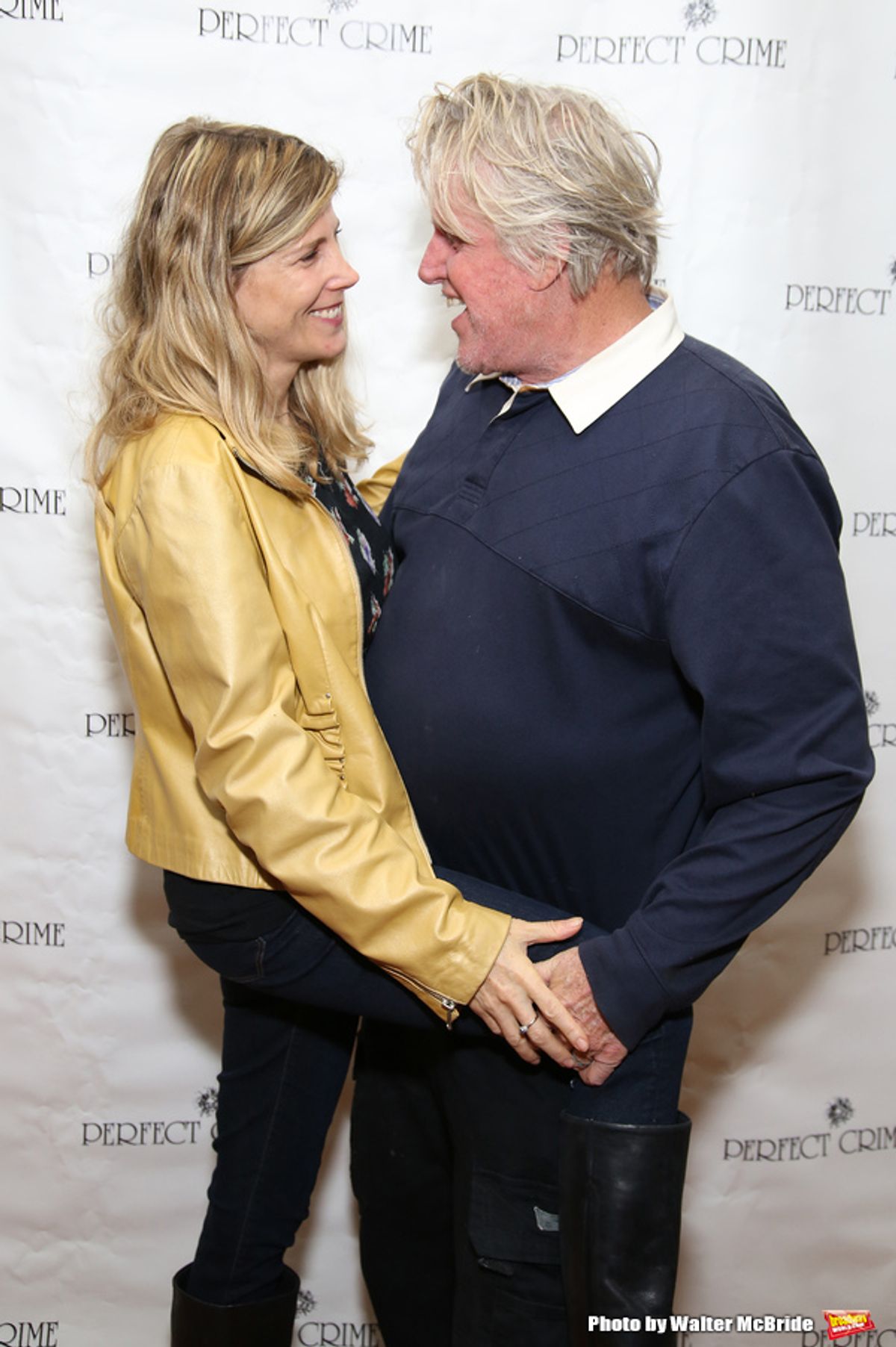 Gary Busey, Steffanie Sampson at 