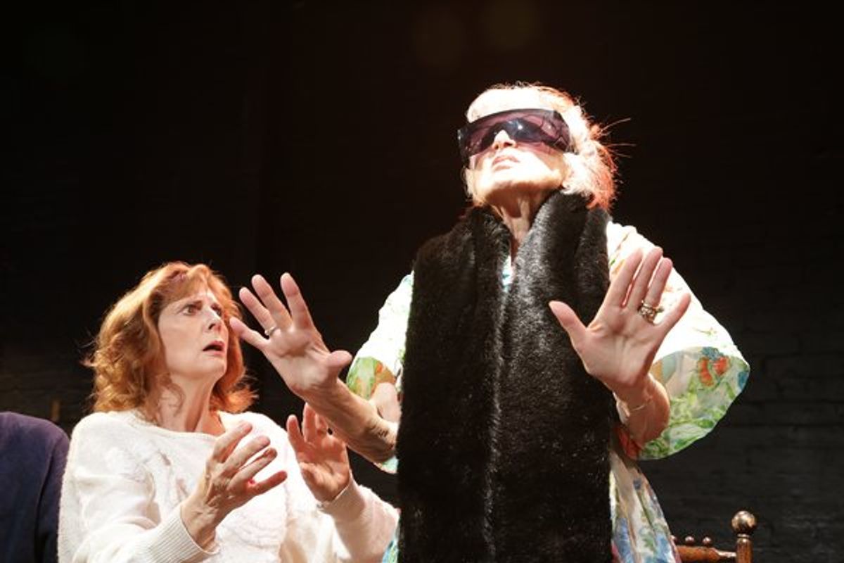 Sarah Lilly and Judith Ann Levitt at 