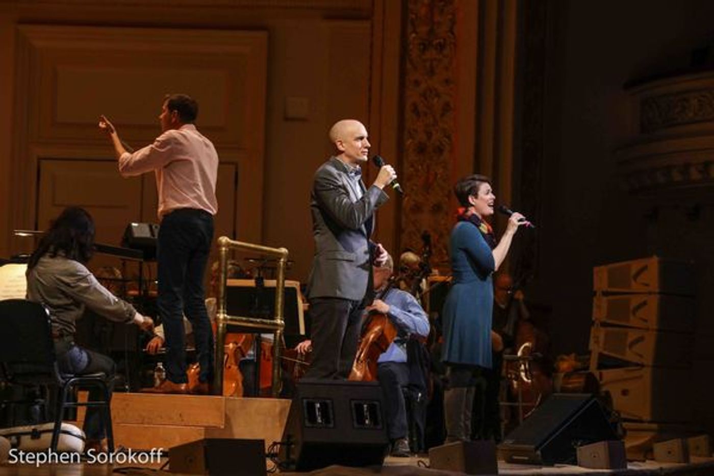 Photo Coverage: The New York Pops Rehearses CONCERT FOR COURAGE Photo Coverage: The New York Pops Rehearses CONCERT FOR COURAGE Image