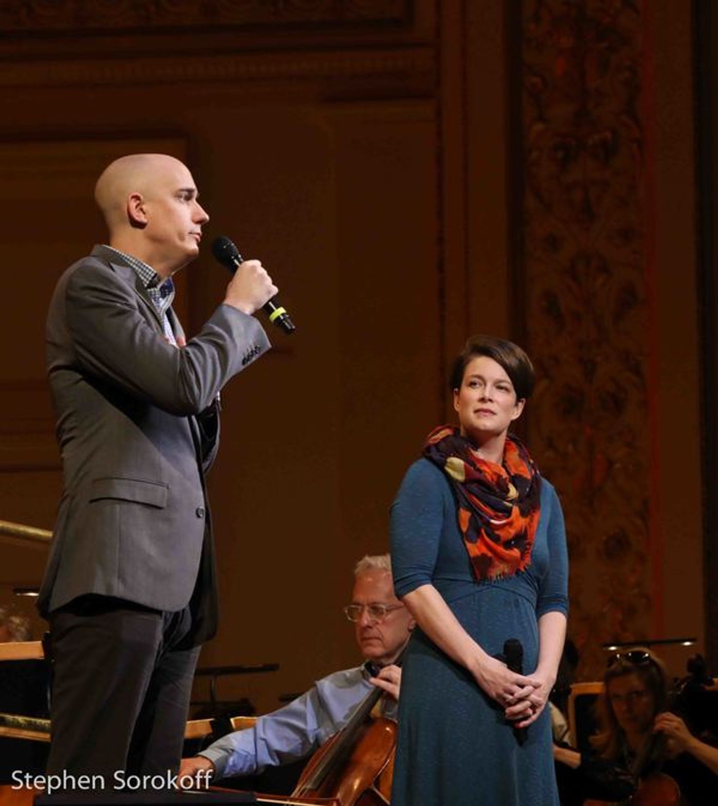 Photo Coverage: The New York Pops Rehearses CONCERT FOR COURAGE Photo Coverage: The New York Pops Rehearses CONCERT FOR COURAGE Image