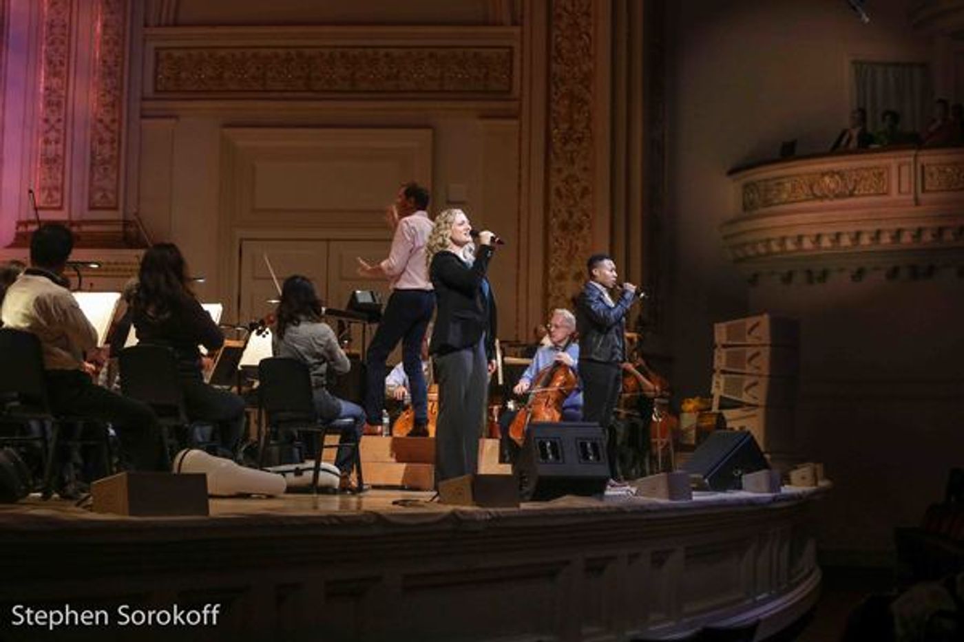 Photo Coverage: The New York Pops Rehearses CONCERT FOR COURAGE Photo Coverage: The New York Pops Rehearses CONCERT FOR COURAGE Image