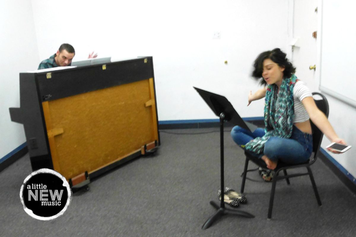 Gregory Nabours and Krysta Rodriguez at 