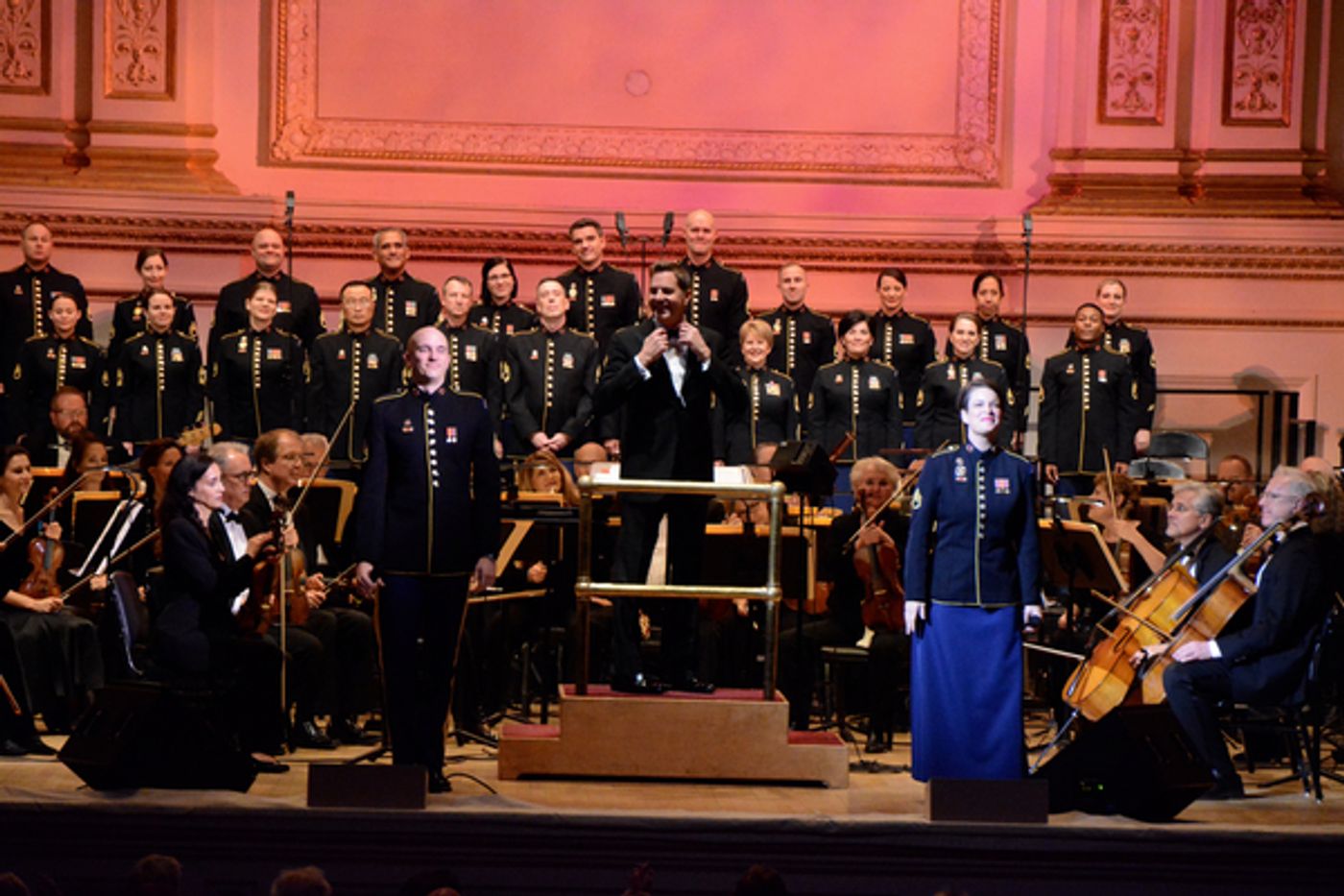 Photo Coverage: The New York Pops Veteran's Day Concert Photo Coverage: The New York Pops Veteran's Day Concert Image