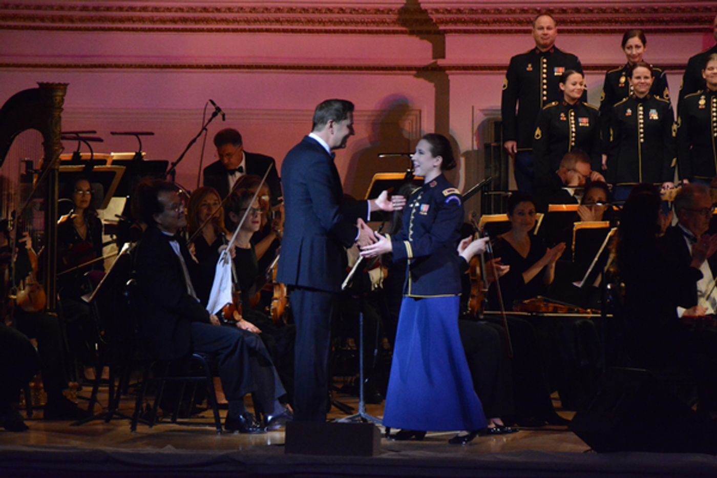 Photo Coverage: The New York Pops Veteran's Day Concert Photo Coverage: The New York Pops Veteran's Day Concert Image