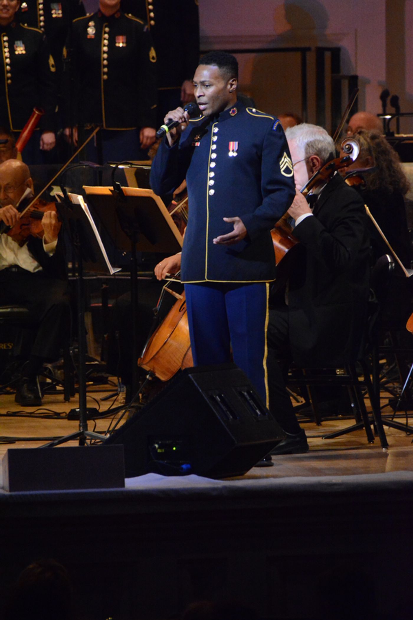 Photo Coverage: The New York Pops Veteran's Day Concert Photo Coverage: The New York Pops Veteran's Day Concert Image