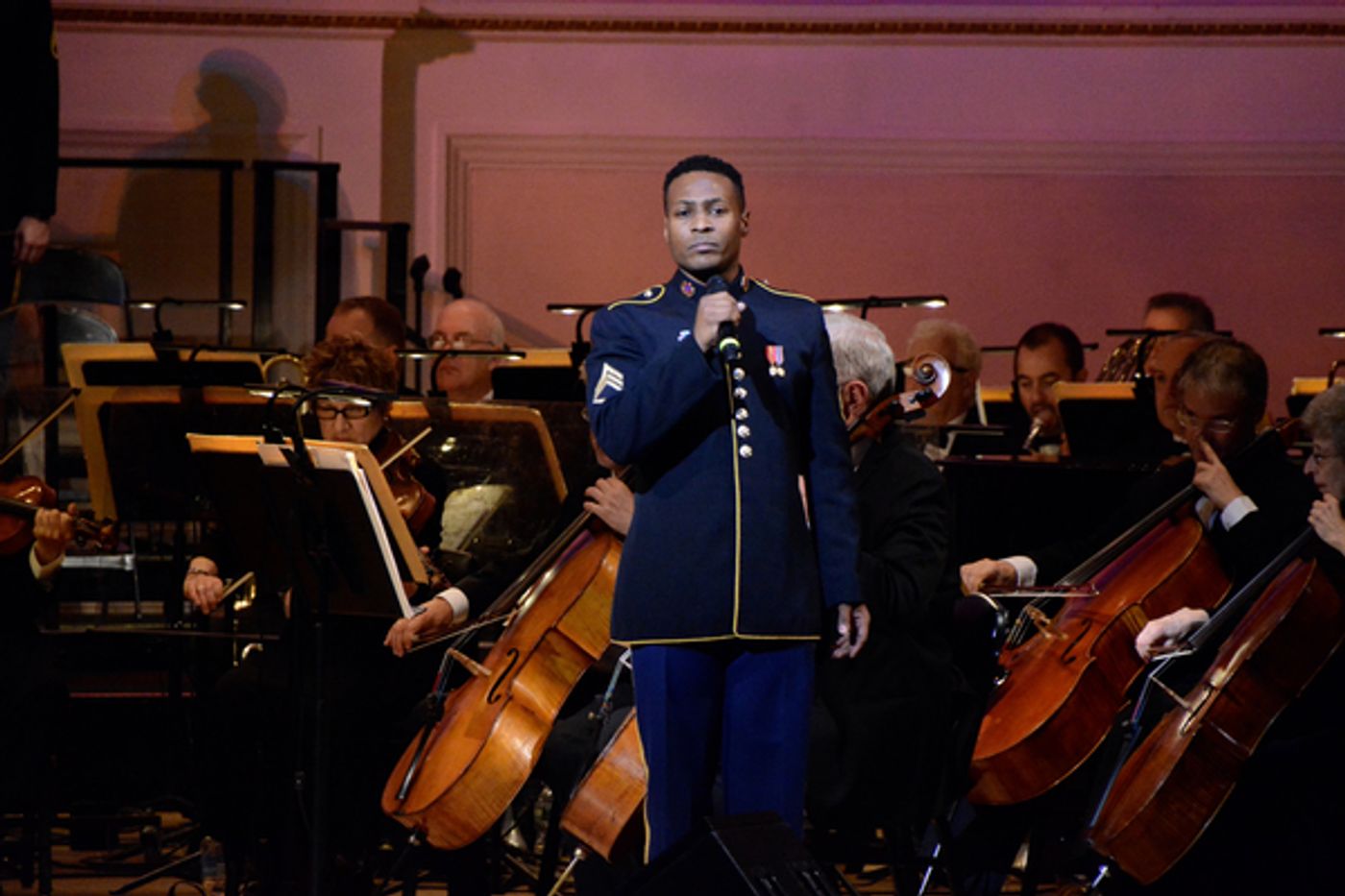 Photo Coverage: The New York Pops Veteran's Day Concert Photo Coverage: The New York Pops Veteran's Day Concert Image