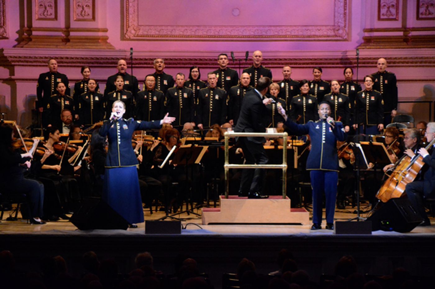 Photo Coverage: The New York Pops Veteran's Day Concert Photo Coverage: The New York Pops Veteran's Day Concert Image