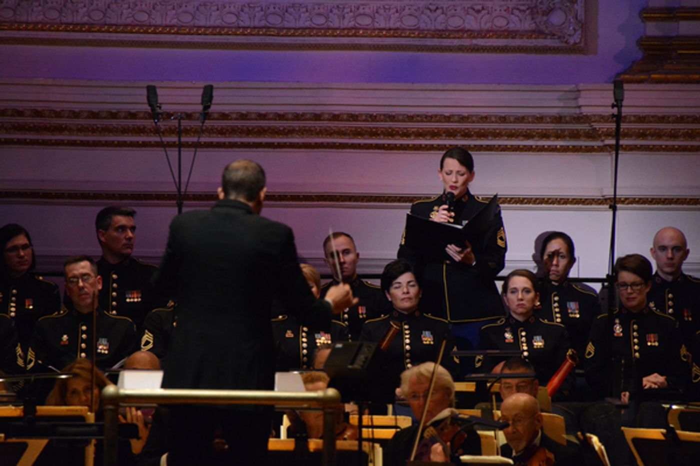 Photo Coverage: The New York Pops Veteran's Day Concert Photo Coverage: The New York Pops Veteran's Day Concert Image