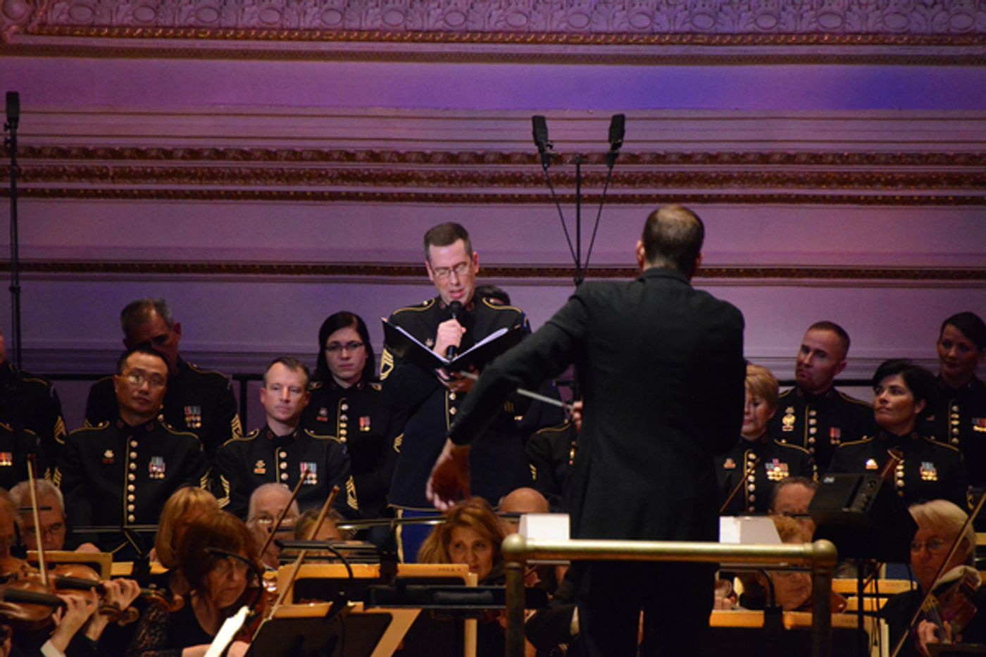 Photo Coverage: The New York Pops Veteran's Day Concert Photo Coverage: The New York Pops Veteran's Day Concert Image