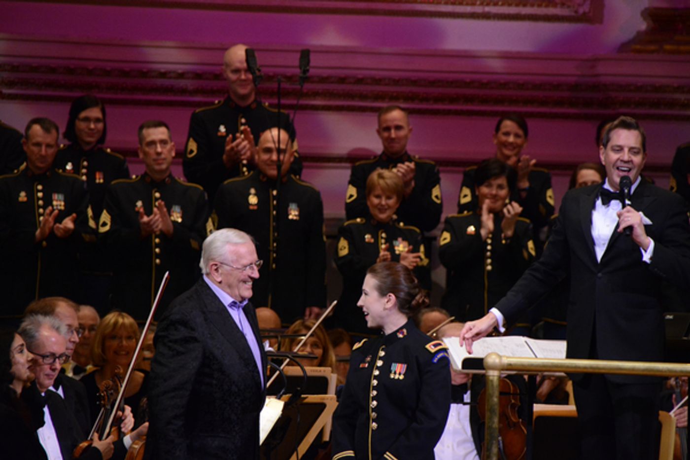 Photo Coverage: The New York Pops Veteran's Day Concert Photo Coverage: The New York Pops Veteran's Day Concert Image