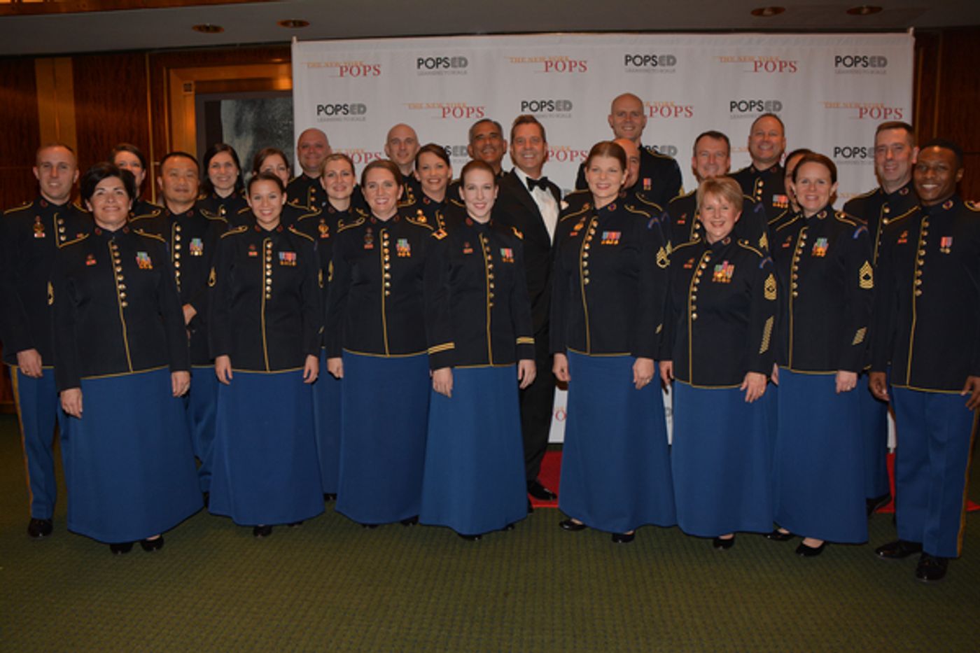 Photo Coverage: The New York Pops Veteran's Day Concert Photo Coverage: The New York Pops Veteran's Day Concert Image