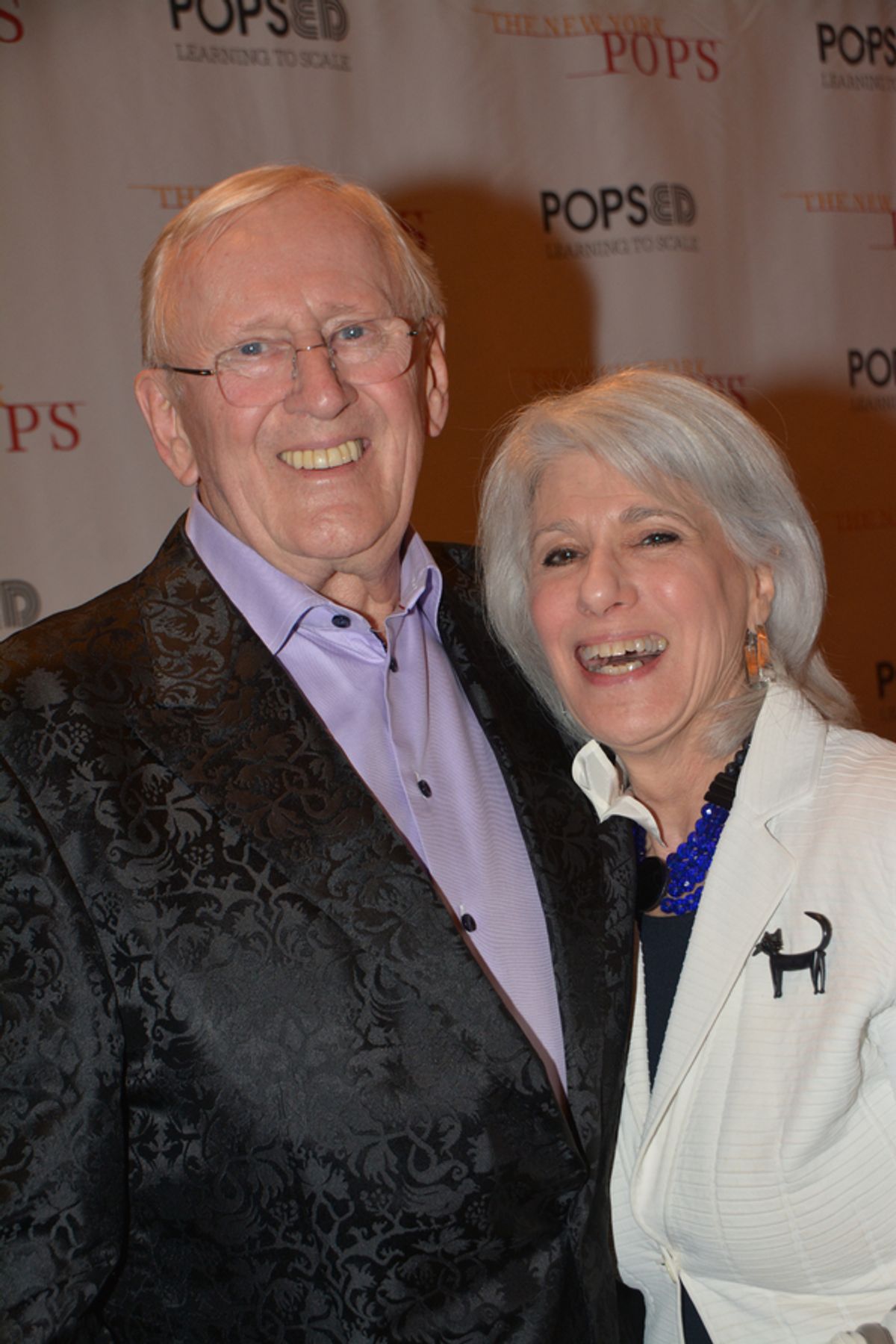 Len Cariou and Jamie deRoy at 