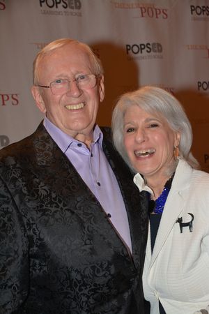 Len Cariou and Jamie deRoy @ BroadwayWorld Len Cariou and Jamie deRoy Photo