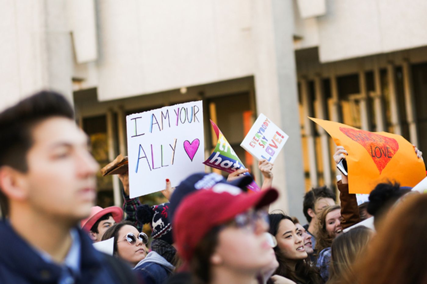 Photo Flash: Temple University Students Use Broadway as Inspiration for Peaceful Protest in Reaction to Presidential Election  Image