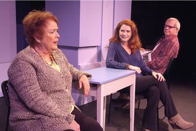 Pamela Dunlap, Sharon Sharth, Bob Telford
 Photo