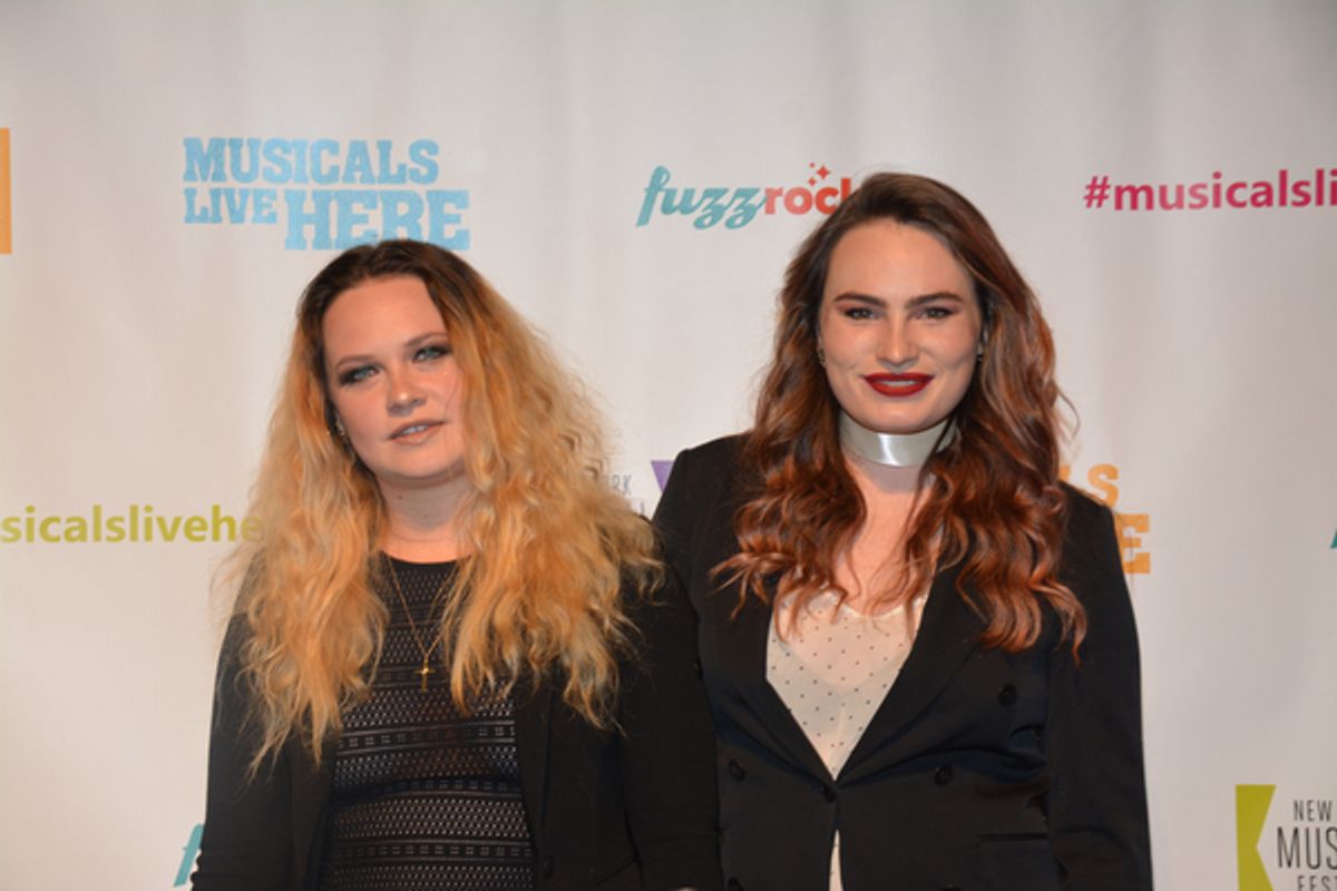 Lauren Pritchard and Kathryn Gallagher at 