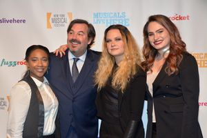 Treshelle Edmond, Duncan Shiek, Lauren Pritchard and Kathryn Gallagher @ BroadwayWorld Treshelle Edmond, Duncan Shiek, Lauren Pritchard and Kathryn Gallagher Photo