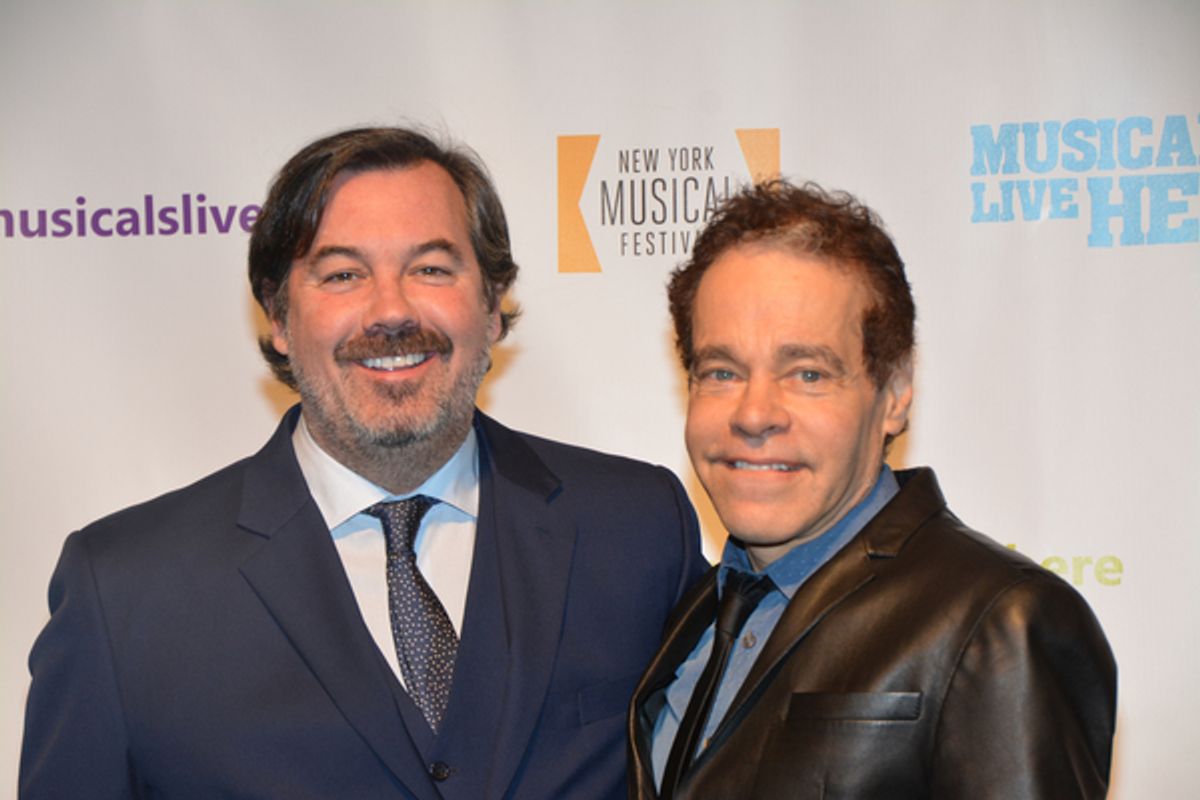 Duncan Shiek and Steven Sater at 