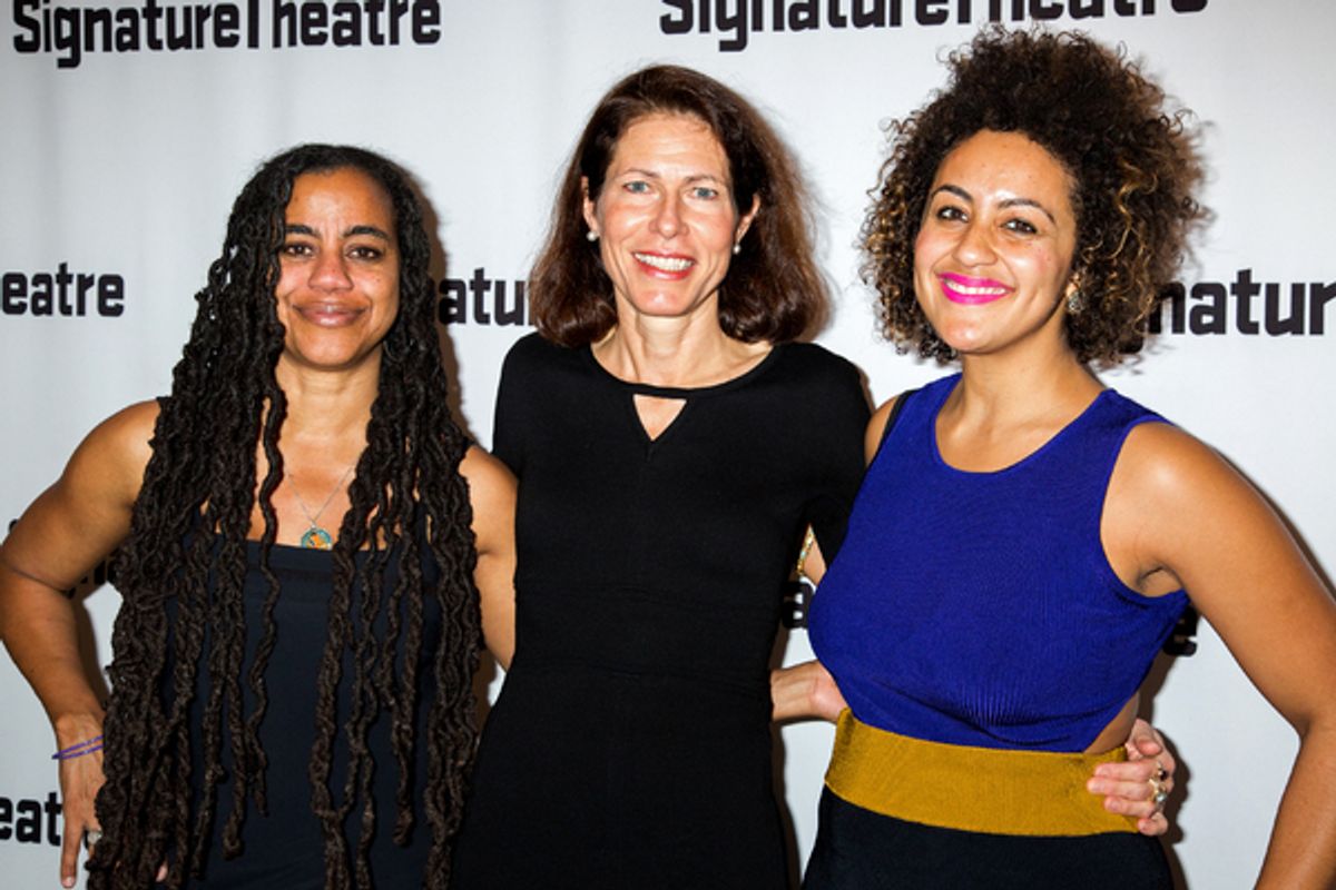 Suzan-Lori Parks, Paige Evans, Lileana Blain-Cruz at 