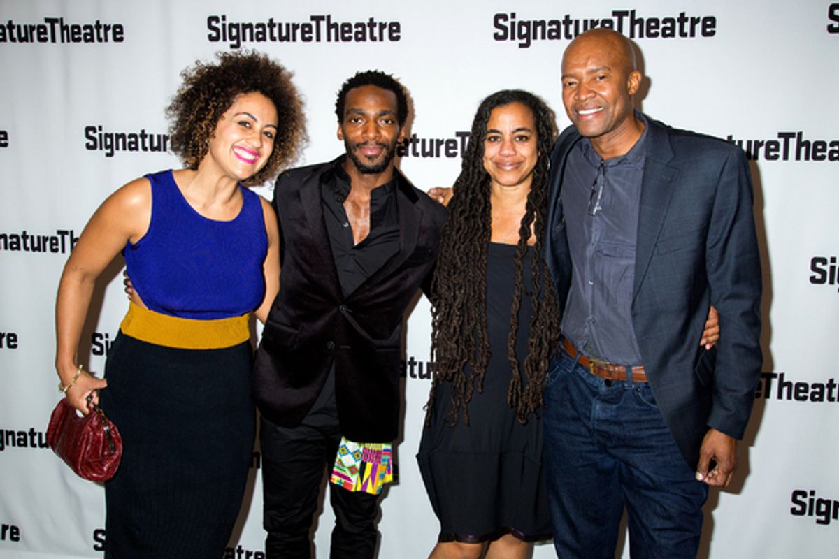 Lileana Blain-Cruz, Daniel J. Watts, Suzan-Lori Parks, Leon Addison Brown at 