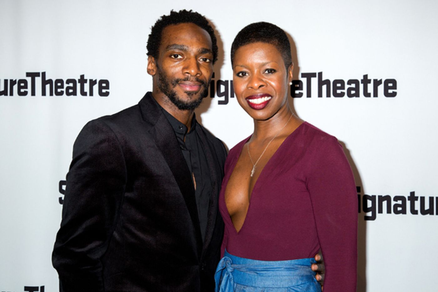 Photo Coverage: Signature Theatre Celebrates Opening Night of THE DEATH OF THE LAST BLACK MAN IN THE WHOLE ENTIRE WORLD  Image
