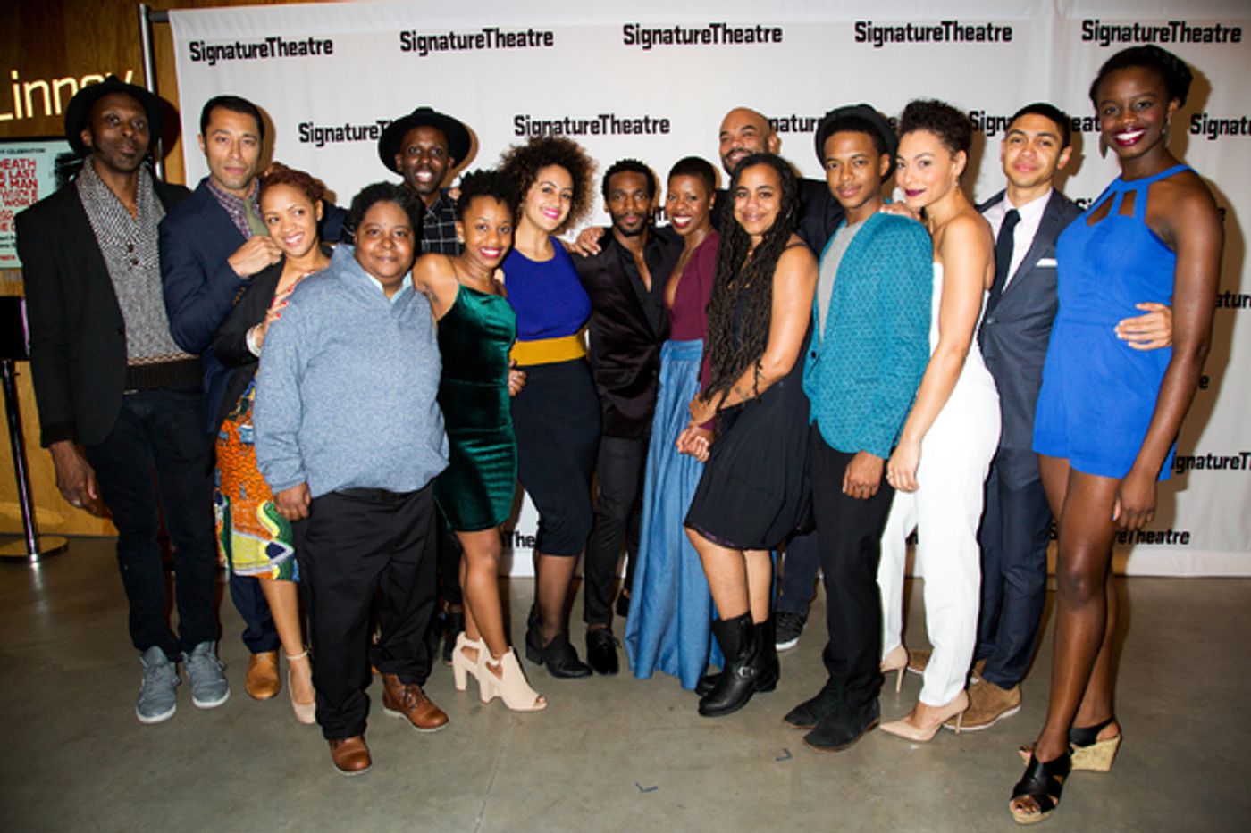 Photo Coverage: Signature Theatre Celebrates Opening Night of THE DEATH OF THE LAST BLACK MAN IN THE WHOLE ENTIRE WORLD  Image