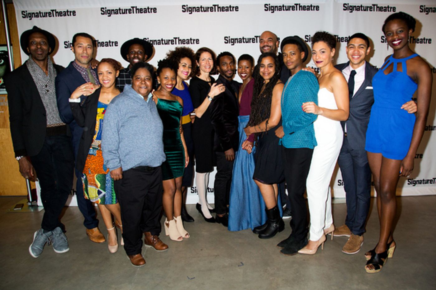 Photo Coverage: Signature Theatre Celebrates Opening Night of THE DEATH OF THE LAST BLACK MAN IN THE WHOLE ENTIRE WORLD  Image