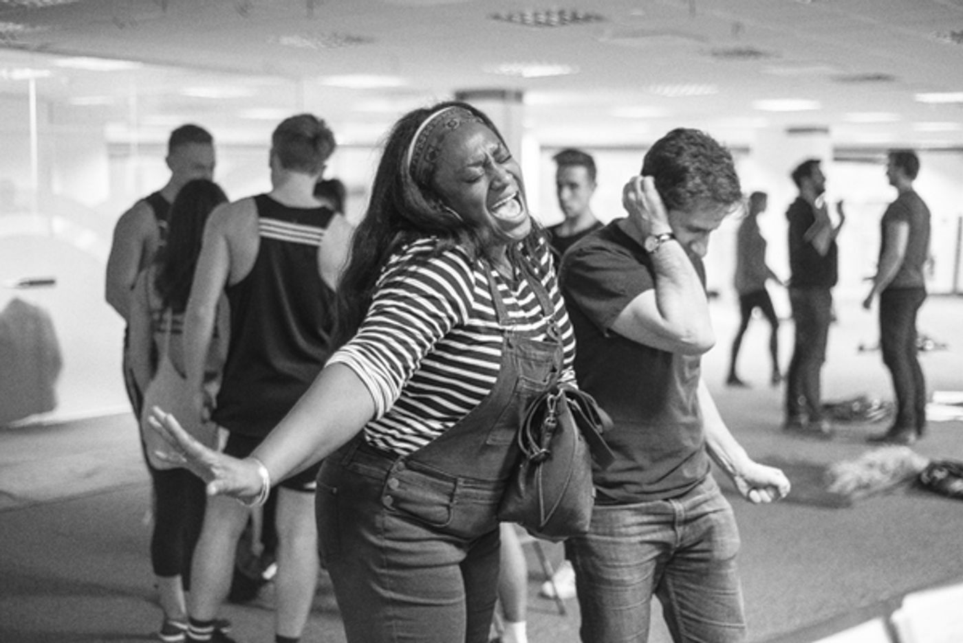Photo Flash: DISASTER! A MUSICAL in Rehearsals for UK Premiere Concert  Image