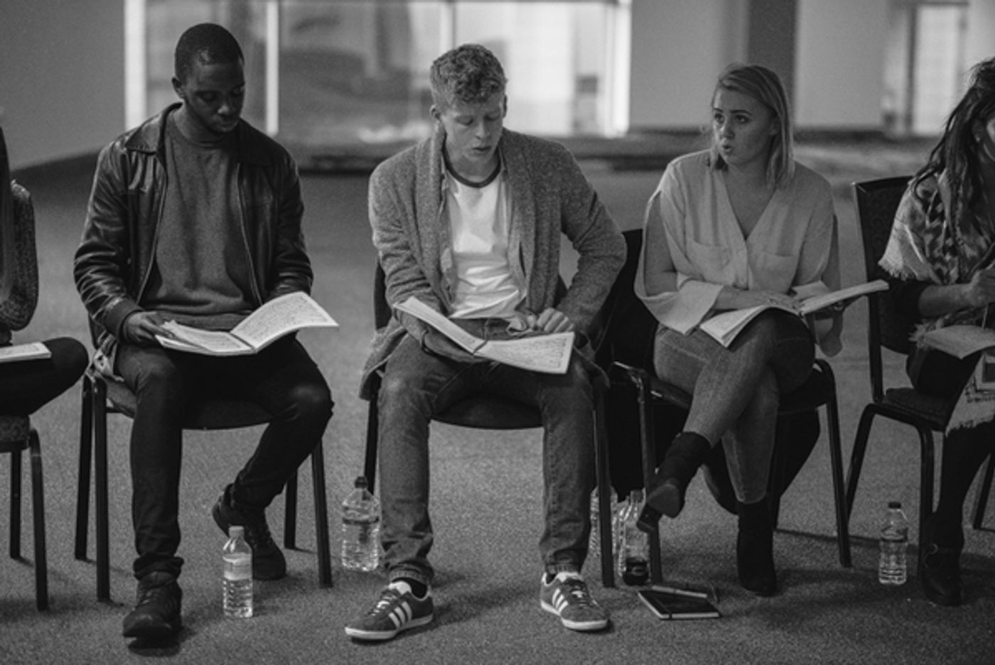 Photo Flash: DISASTER! A MUSICAL in Rehearsals for UK Premiere Concert Photo Flash: DISASTER! A MUSICAL in Rehearsals for UK Premiere Concert Image