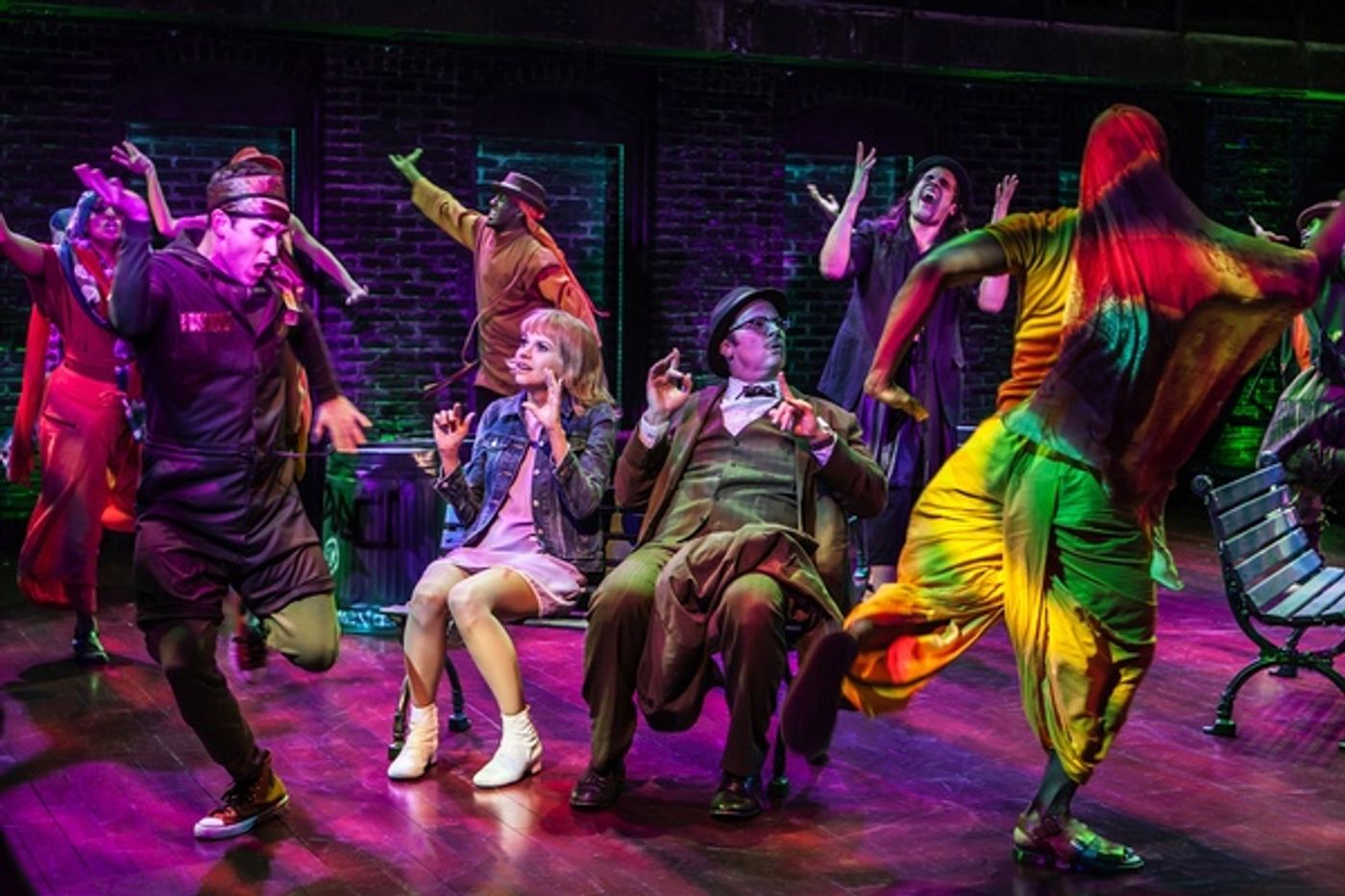 Photo Flash: There's Nothing Better Than This- First Look at Sutton Foster & Company in SWEET CHARITY!  Image