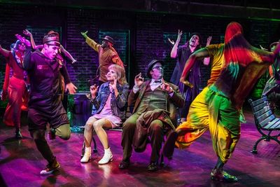 Sutton Foster, Shuler Hensley Photo