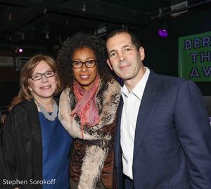 Julianne Boyd, Tamara Tunie, Christopher Demos-Brown Photo