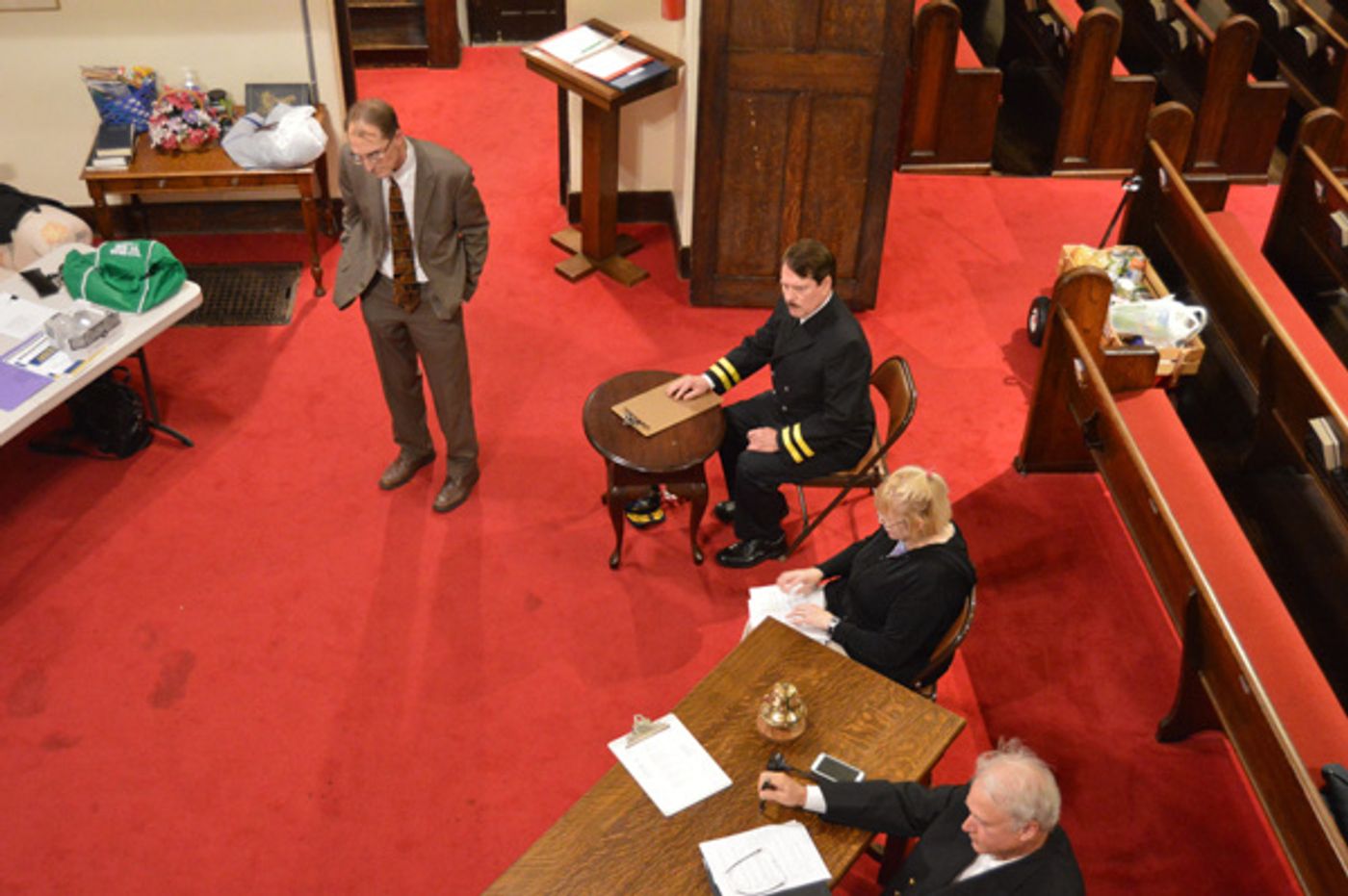 Photo Flash: First Look at THE CAINE MUTINY COURT MARTIAL at Arena Fair Theater  Image