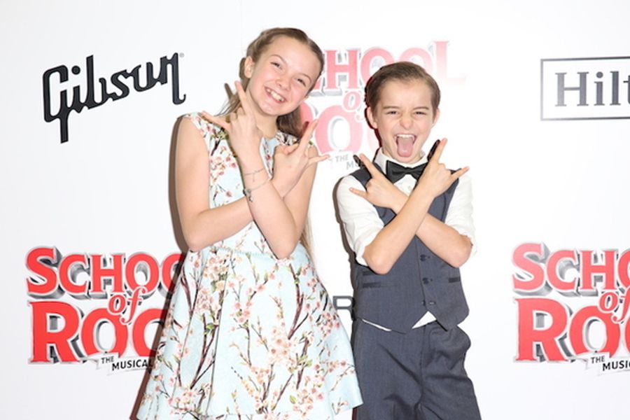 Photo Flash: SCHOOL OF ROCK Opens In West End Image