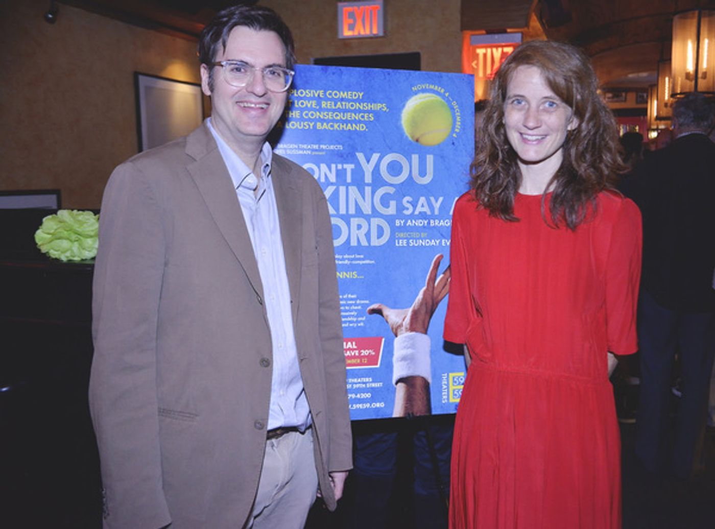 Photo Flash: Opening Night of Andy Bragen's DON'T YOU F**KING SAY A WORD at 59E59  Image