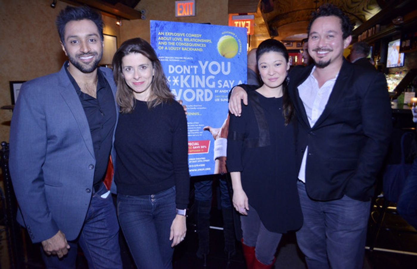 Photo Flash: Opening Night of Andy Bragen's DON'T YOU F**KING SAY A WORD at 59E59  Image