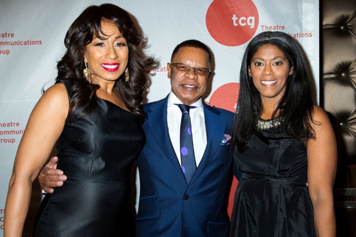 Tamara Tunie, Stephen C. Byrd, Alia Jones-Harvey at 