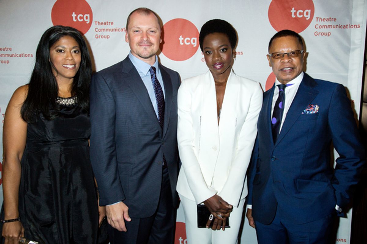 Alia Jones-Harvey, Rick Kinsel, Danai Gurira, Stephen C. Byrd at 