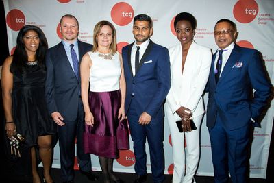 Alia Jones-Harvey, Rick Kinsel, Teresa Eyring, Adrian Budhu, Danai Gurira, Stephen C. Photo