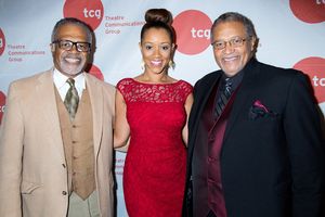 Ted Lange, Chrystee Pharris, Count Stovall @ BroadwayWorld Ted Lange, Chrystee Pharris, Count Stovall Photo